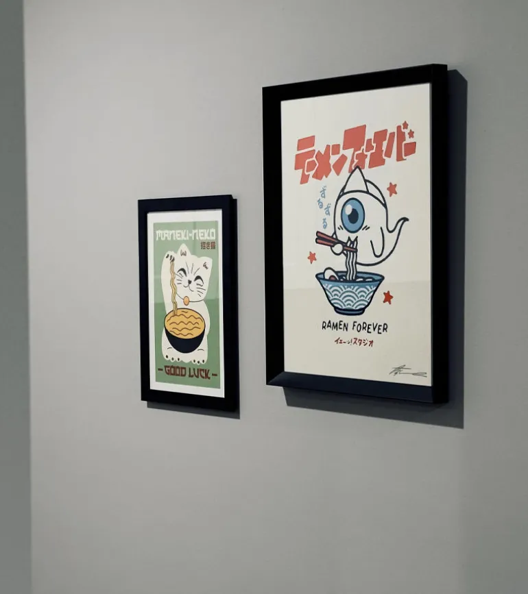 Affiche A3 Ramen Forever - Yeaaah! Studio