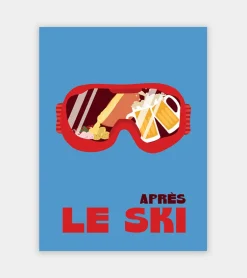 Affiche 30x40 Après le ski - Soleil Mojito