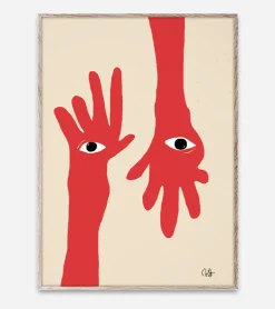 Affiche 30x40 Hamsa Hands - Paper collective