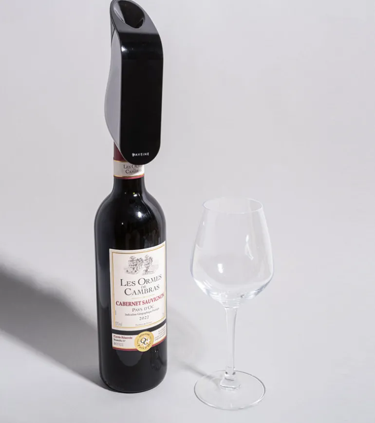 Aérateur de vin digital