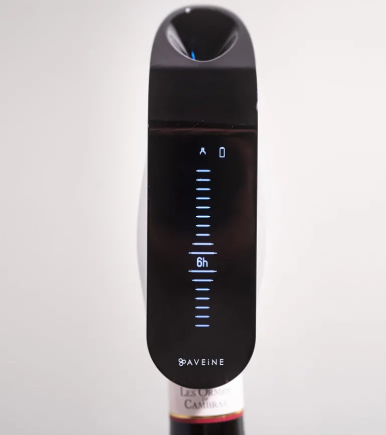 Aérateur de vin digital