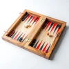 Backgammon en bois de manguier