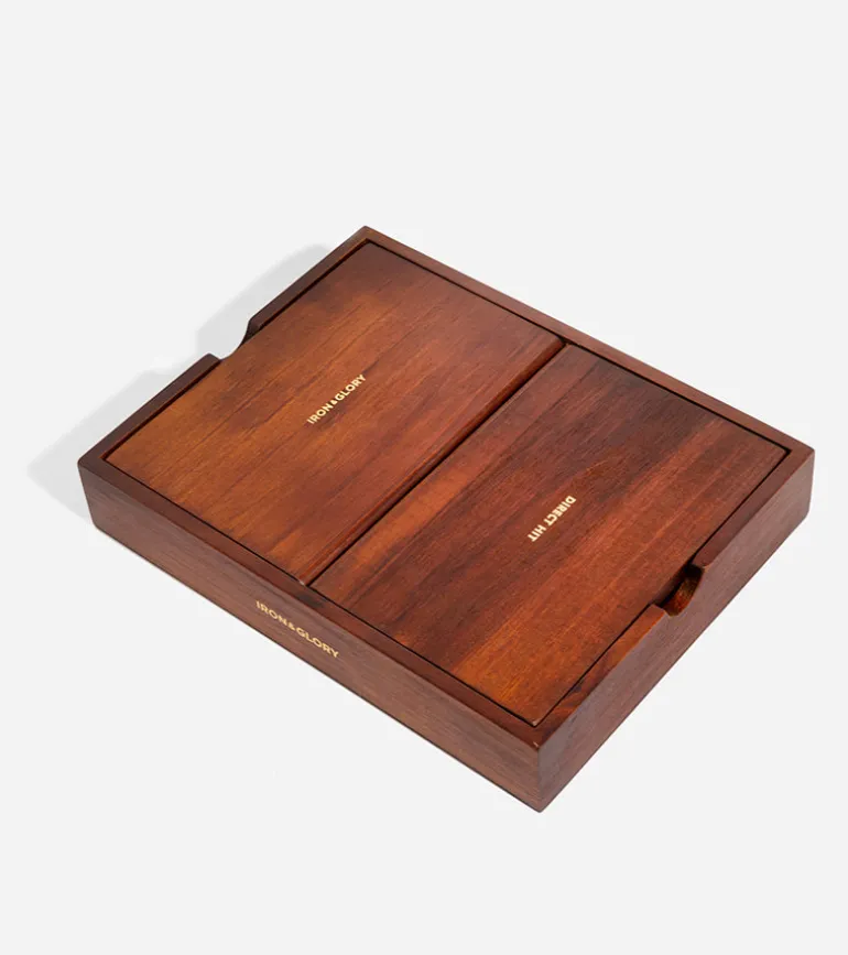 Bataille navale de luxe en bois