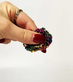 Billes magnétiques multicolores