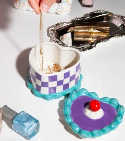 Boite de rangement - Cake coeur