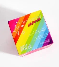 Bombes à paillettes arc-en-ciel pour cocktails