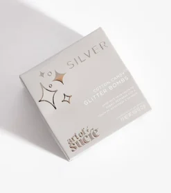 Bombes à paillettes argentées pour cocktails