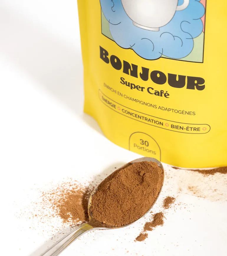 Bonjour - Super café aux champis adaptogènes