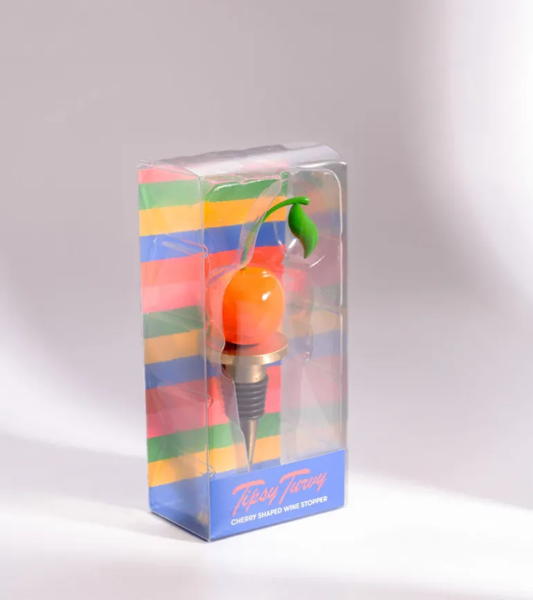 Bouchon à vin cerise