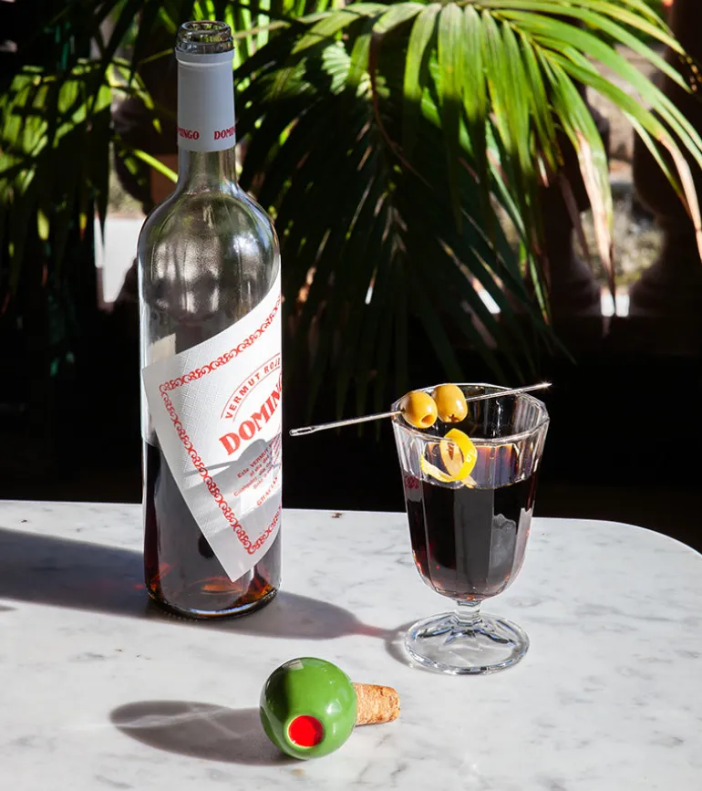 Bouchon à vin olive