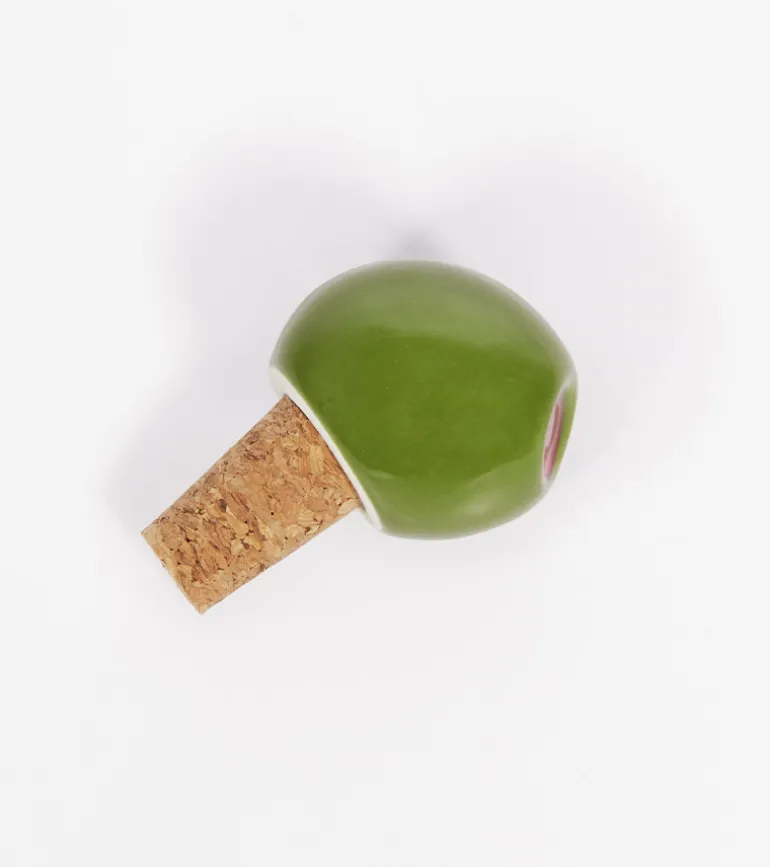 Bouchon à vin olive