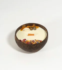 Bougie noix de coco