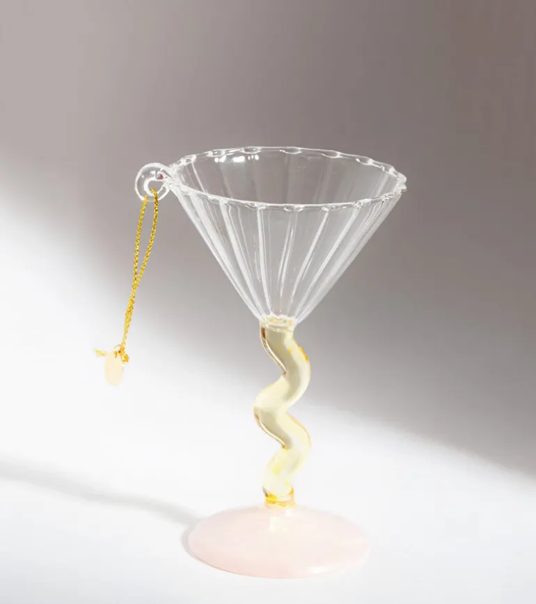 Boule de Noël - Coupe à cocktail