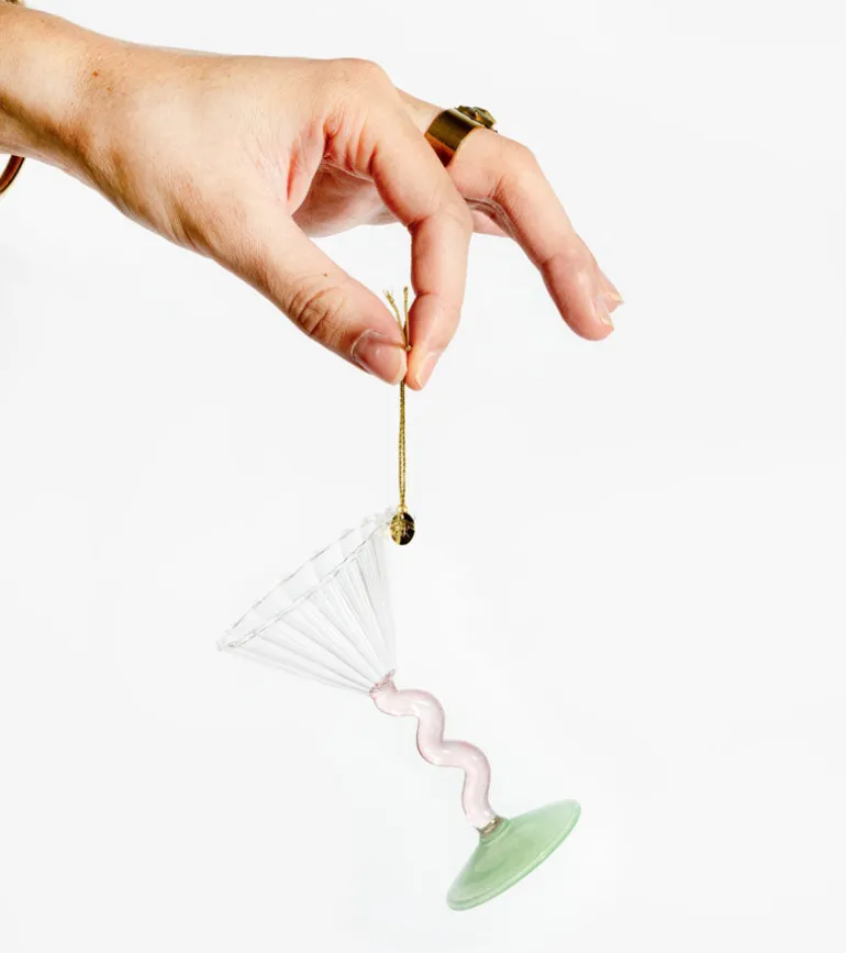 Boule de Noël - Coupe à cocktail