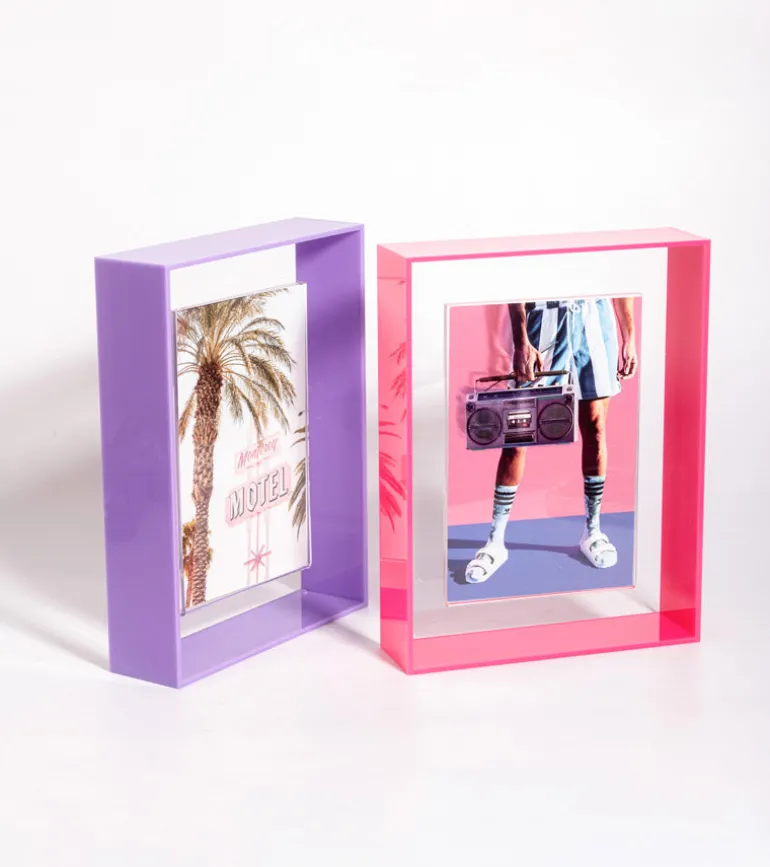 Cadre photo acrylique