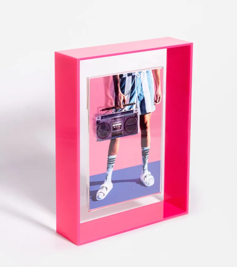 Cadre photo acrylique