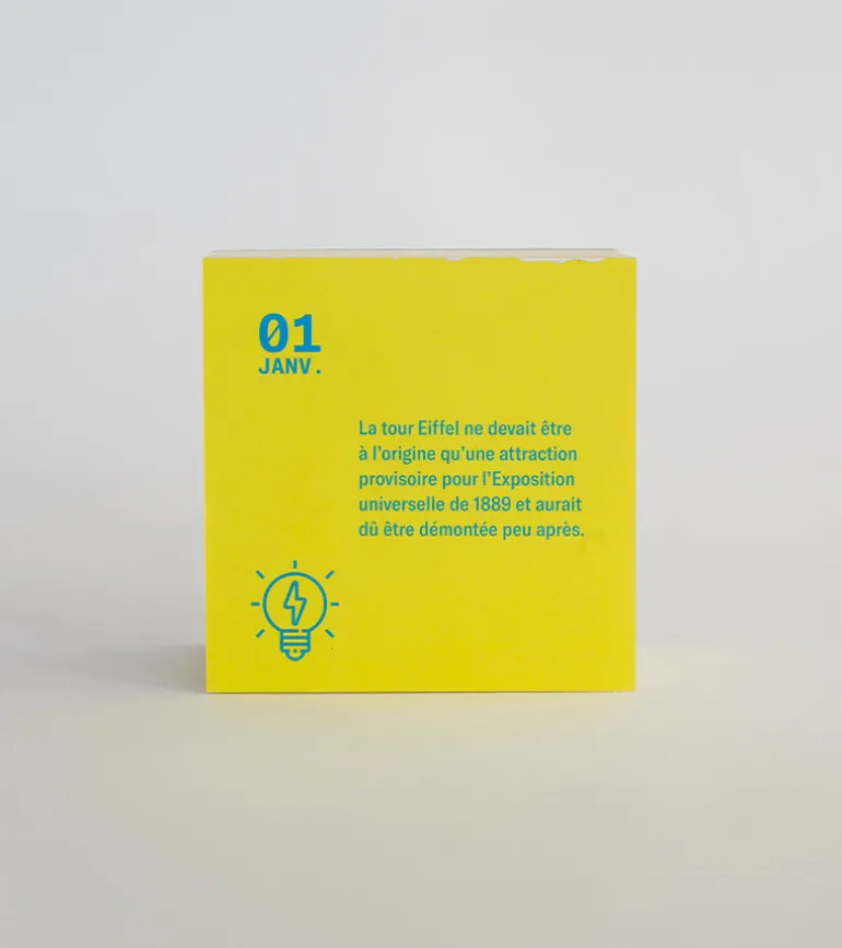 Calendrier Jour après jour - Anecdotes incroyables