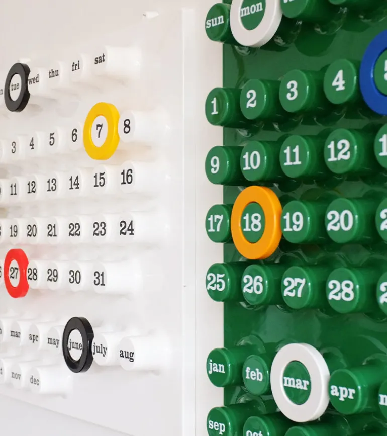 Calendrier perpétuel - Ring a Date