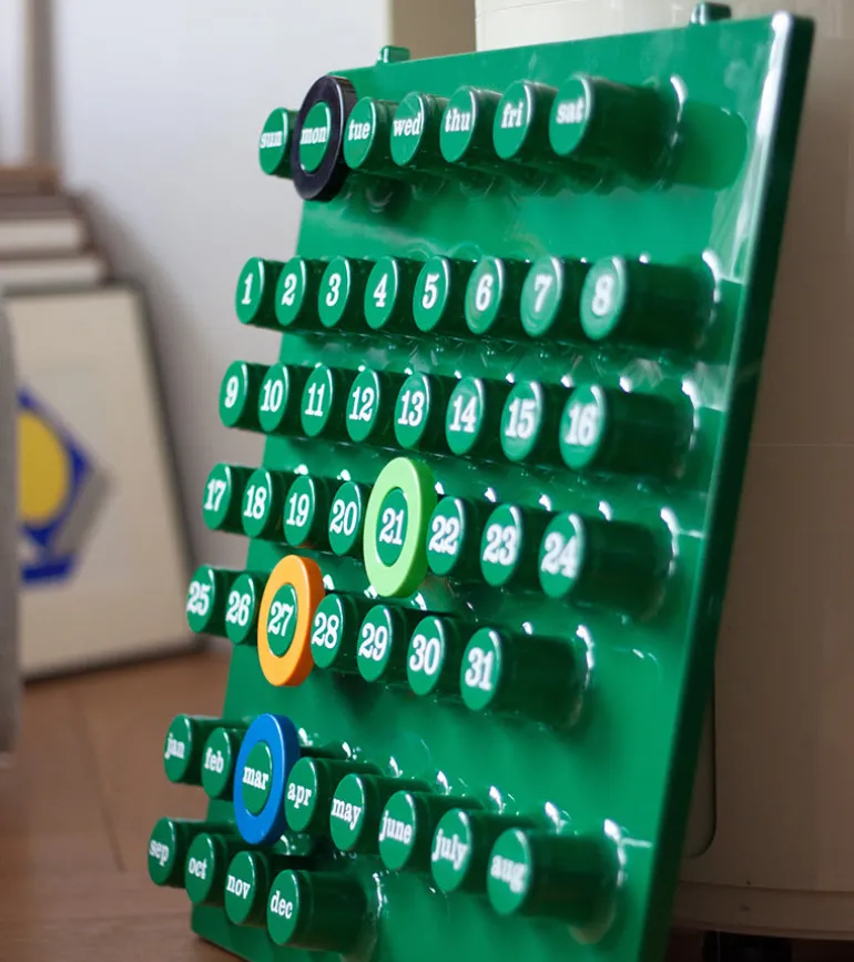 Calendrier perpétuel - Ring a Date