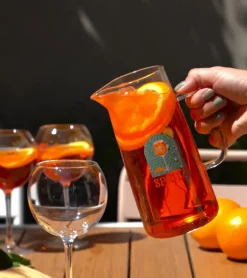 Carafe à spritz graduée