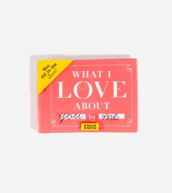 Carnet à remplir : What I Love about You