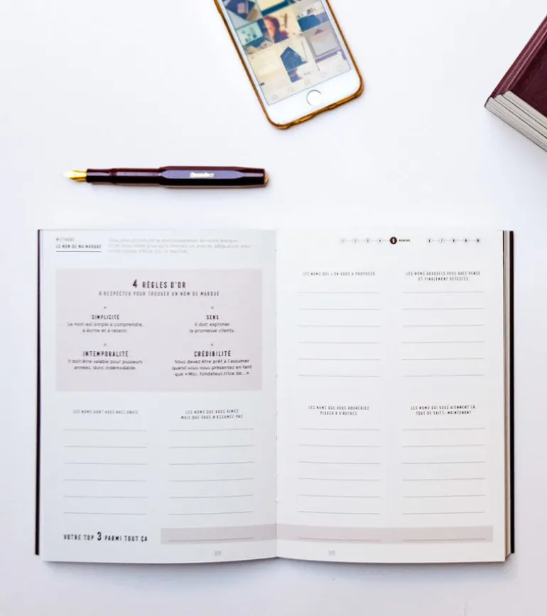 Carnet pour Entreprendre - Créez votre entreprise