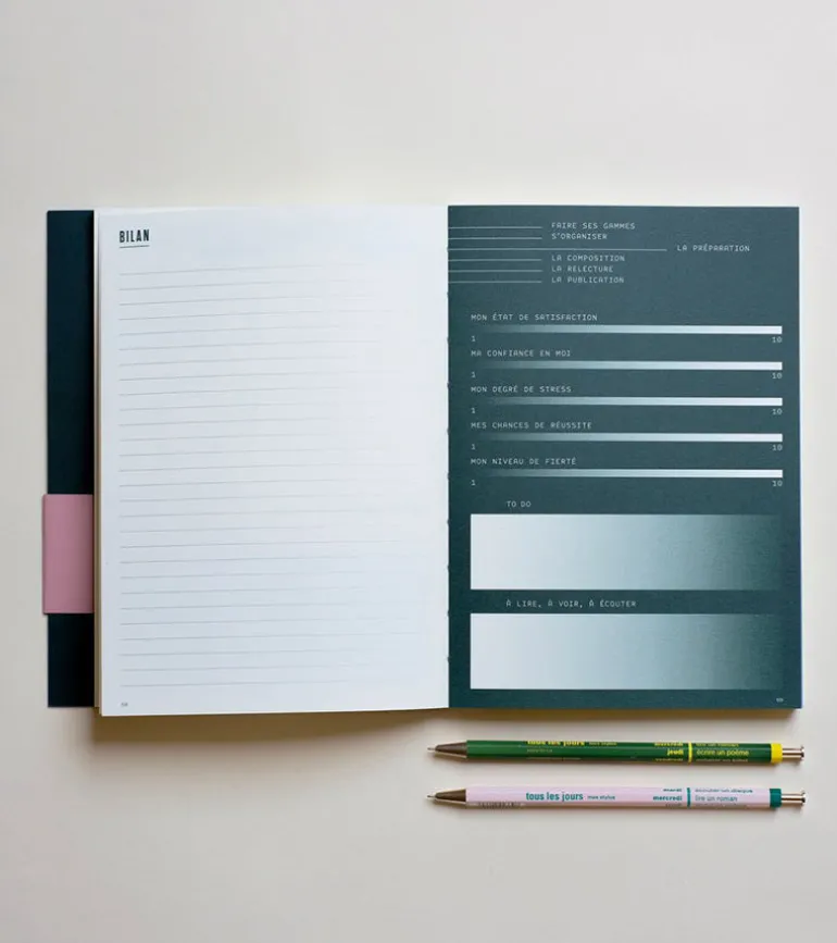 Carnet pour un Roman - Ecrivez votre livre