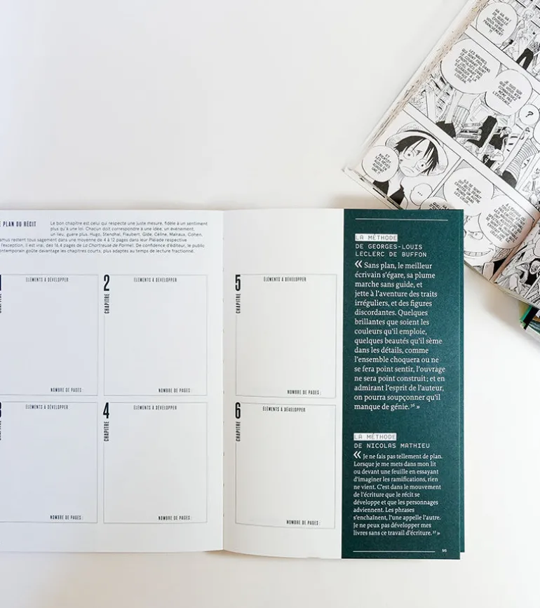 Carnet pour un Roman - Ecrivez votre livre