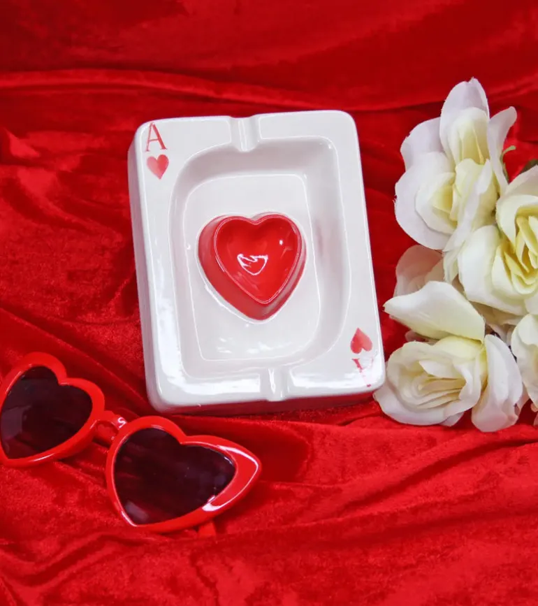 Cendrier As de coeur