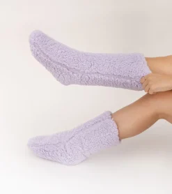 Chaussettes cocooning en moumoute