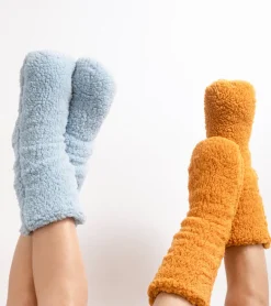 Chaussettes cocooning en moumoute