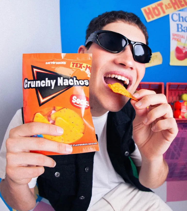 Chaussettes Crunchy Nachos