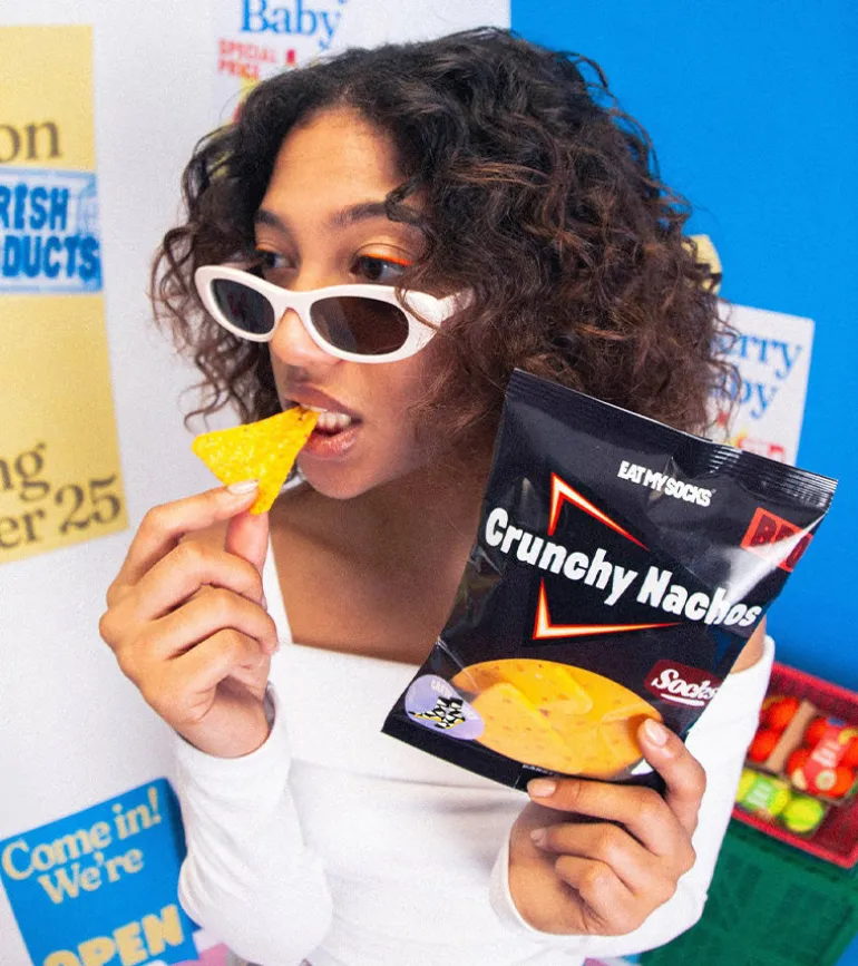 Chaussettes Crunchy Nachos