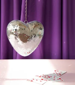 Coeur à suspendre Disco