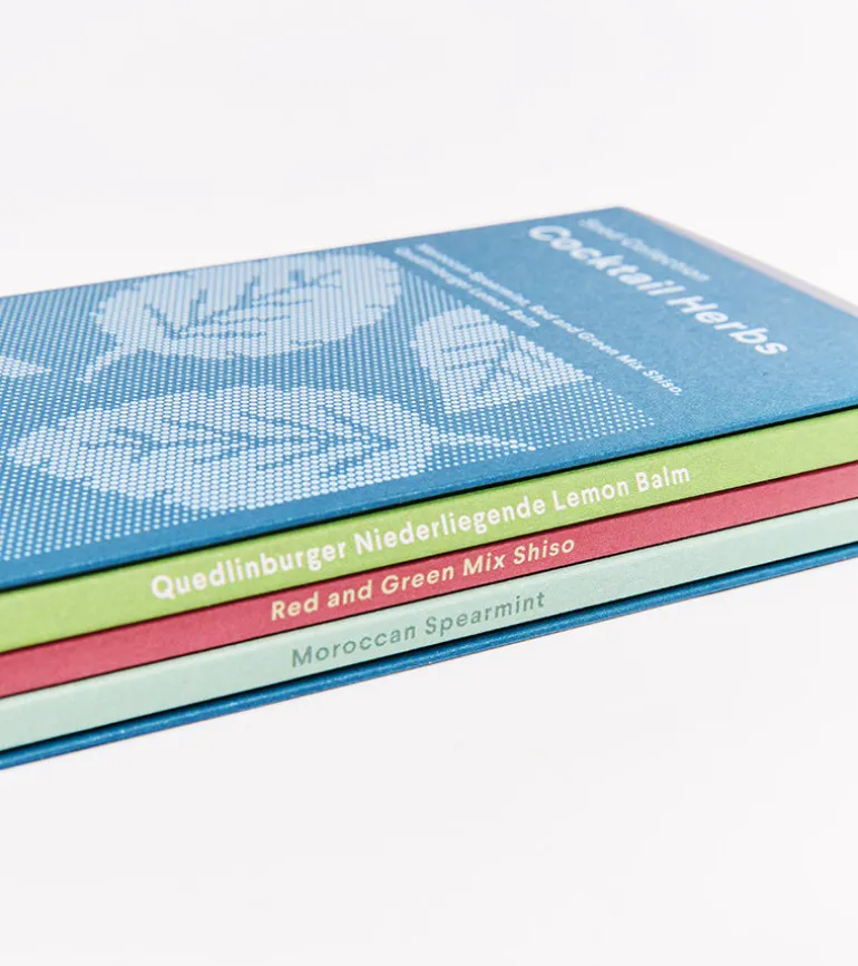 Coffret de graines - Herbes à cocktails