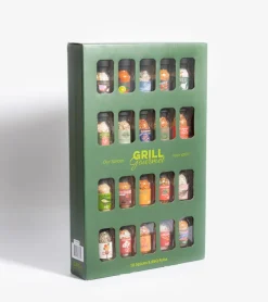 Coffret d'épices pour barbecue, set de 20
