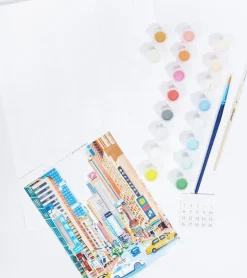 Coffret peinture au numéro