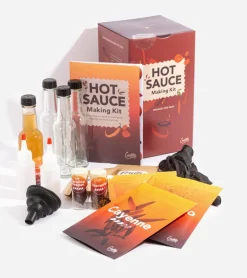 Coffret pour faire votre propre sauce piquante