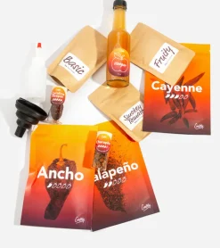 Coffret pour faire votre propre sauce piquante