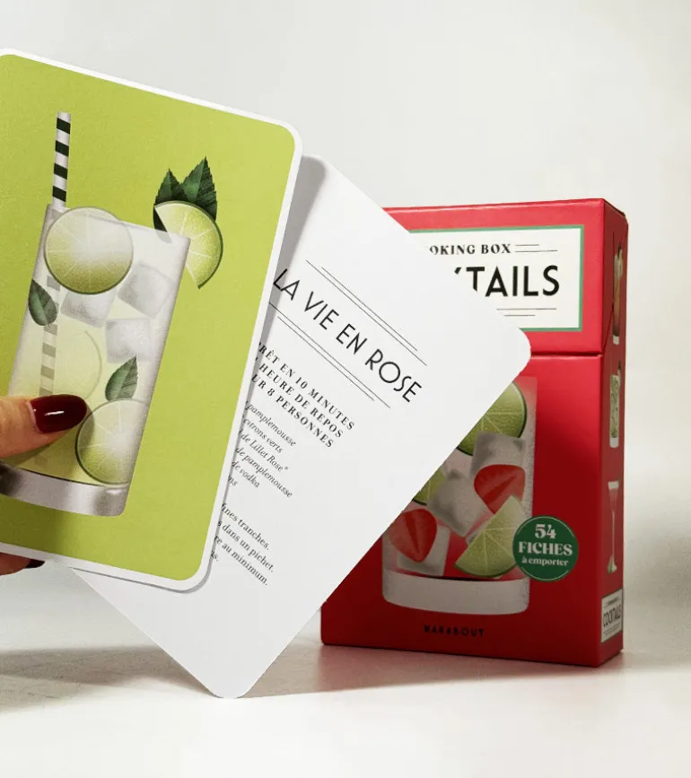 Cooking box Cocktails - la boîte de fiches recettes