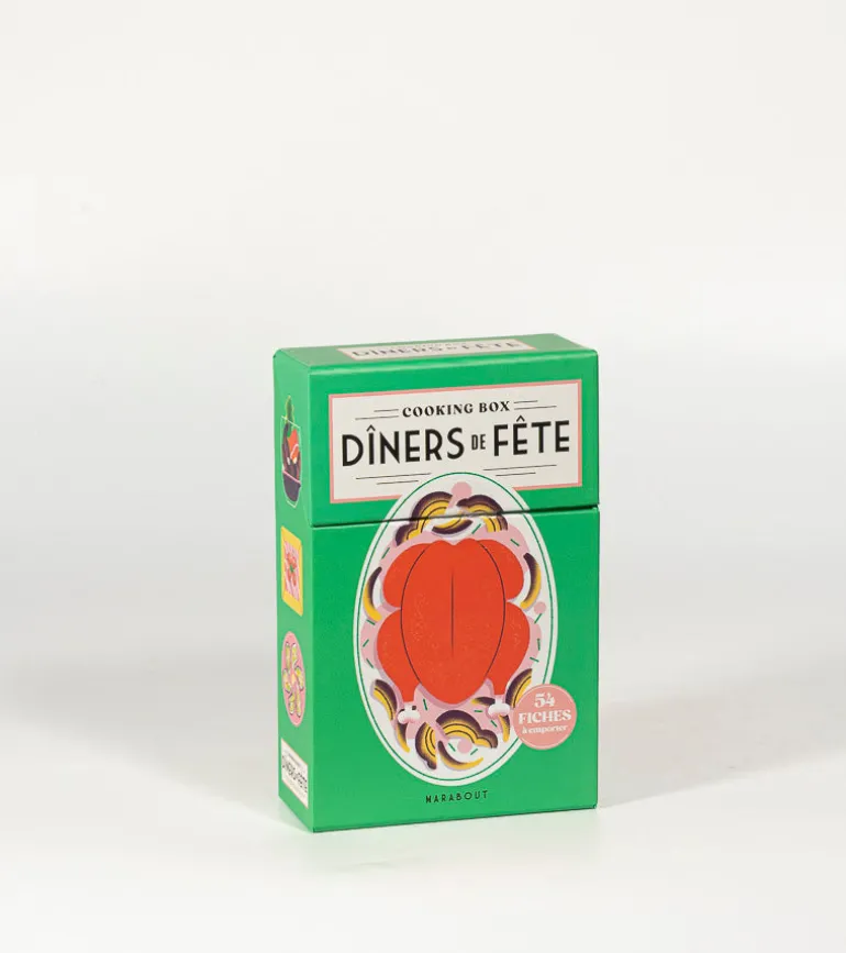 Cooking box Dîners de fête - la boîte de fiches recettes