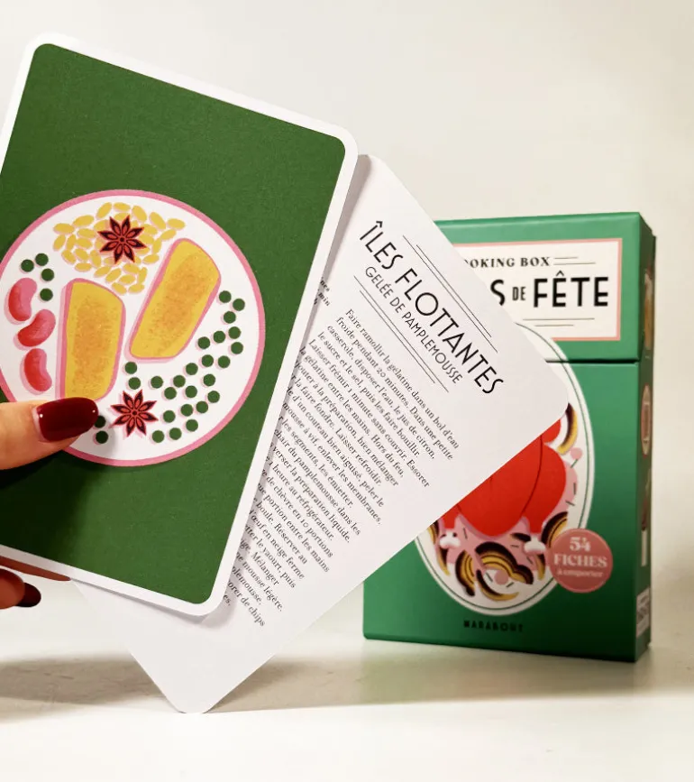 Cooking box Dîners de fête - la boîte de fiches recettes
