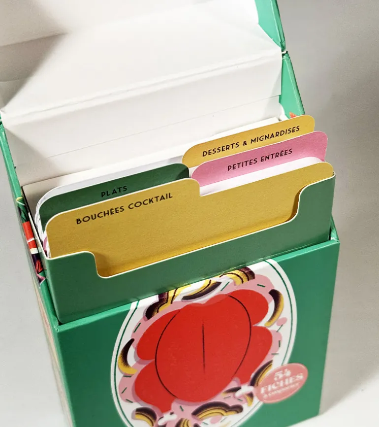 Cooking box Dîners de fête - la boîte de fiches recettes