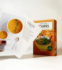 Cooking box Soupes - la boîte de fiches recettes