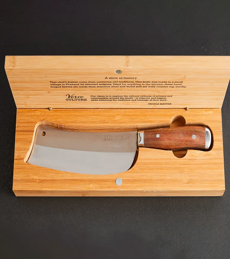 Couteau de chef thaïlandais authentique