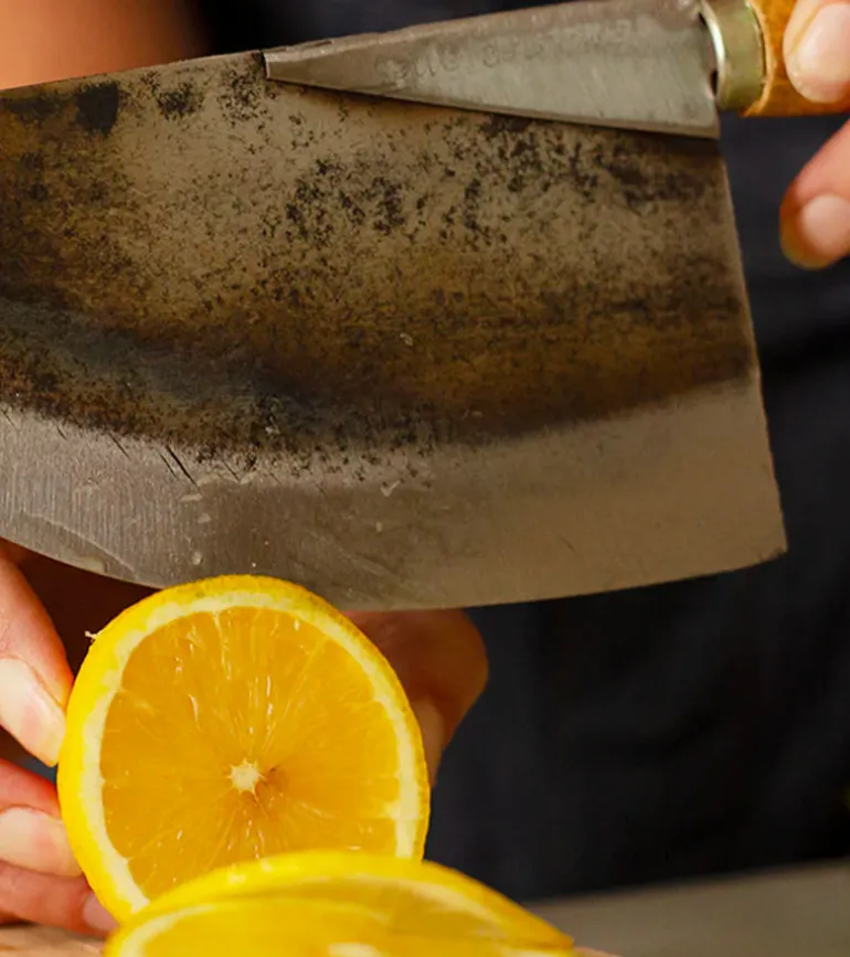 Couteau Lune thailandais authentique