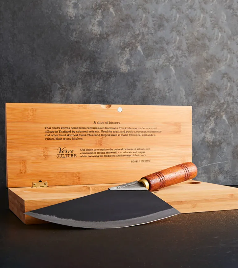 Couteau Lune thailandais authentique