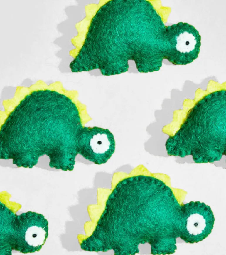 Dino en laine pour chats