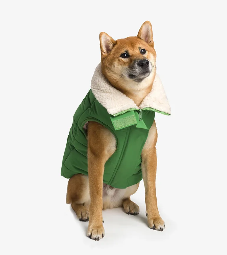 Doudoune en sherpa pour chiens