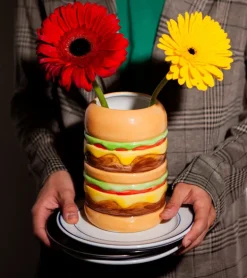 Fast Food - Vase Burger en céramique